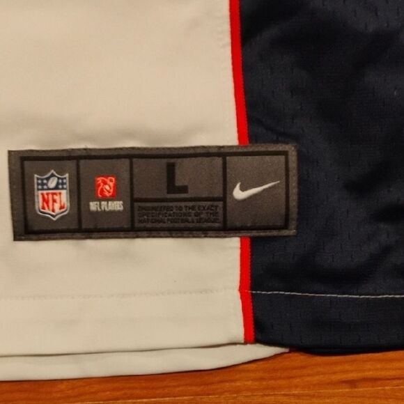 Nike Patriots Jersey - White and Navy - Picture 2 of 6